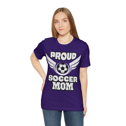 Proud S o c c e r Mom T-Shirt