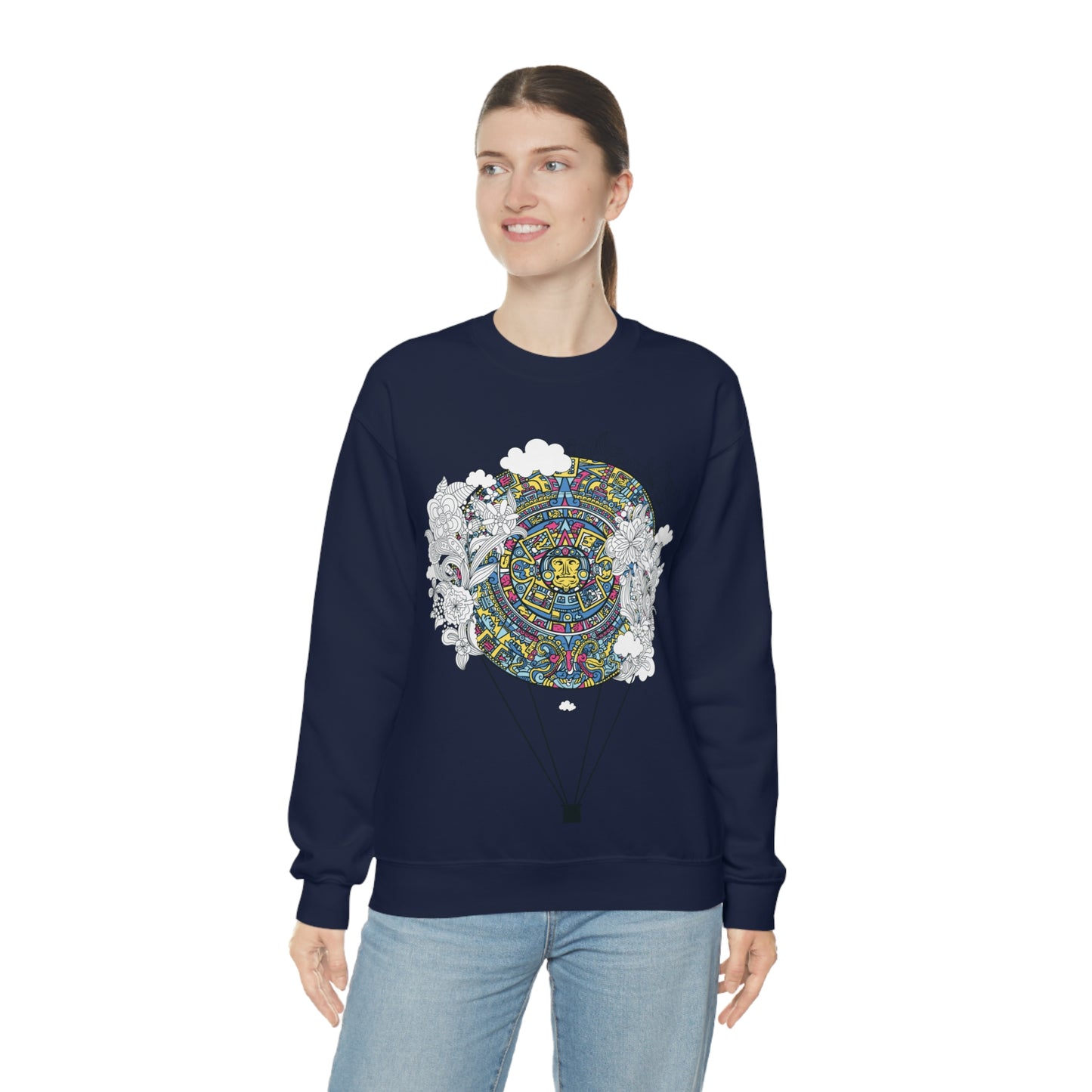 Chinese Air Balloon Crewneck Sweatshirt