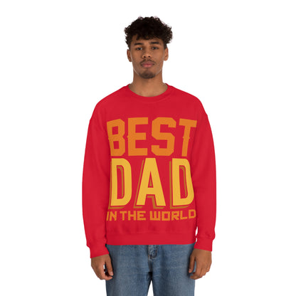 Best Dad in the world Crewneck Sweatshirt