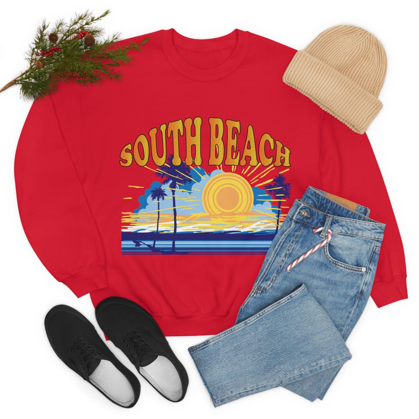 South Beach Crewneck Sweatshirt