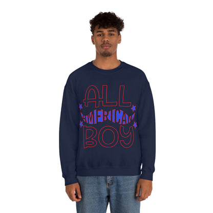 All American boy Crewneck Sweatshirt