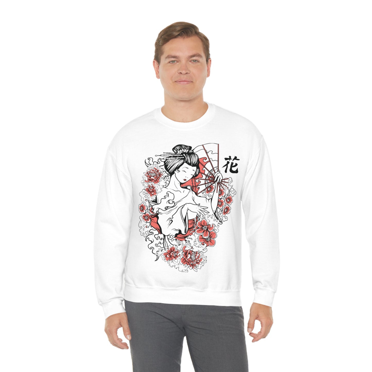 Japanese Goddess Crewneck Sweatshirt