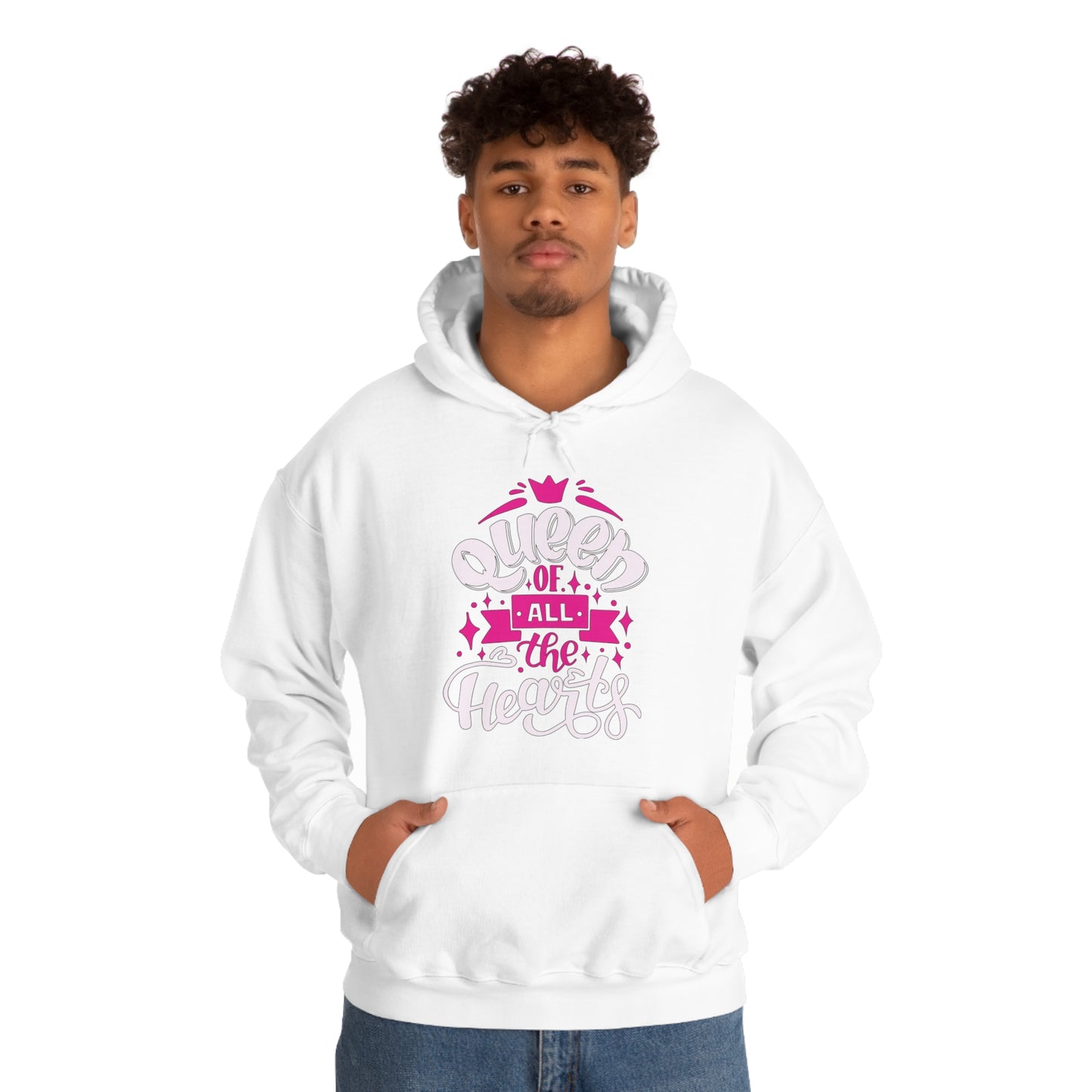 Queen of All The Hearts Hoodie