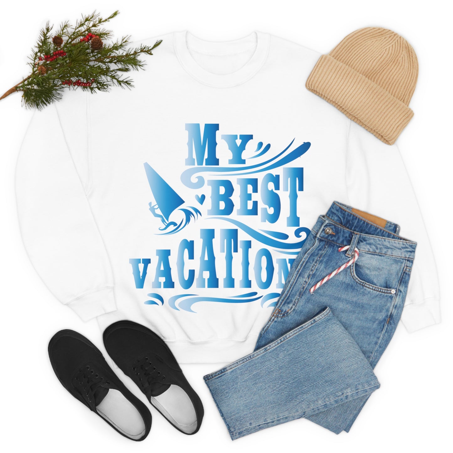 My best vacation Crewneck Sweatshirt