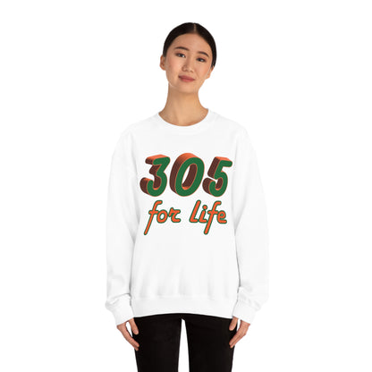 305 for life Crewneck Sweatshirt