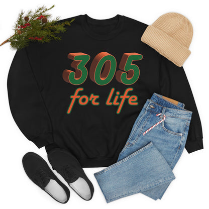 305 for life Crewneck Sweatshirt