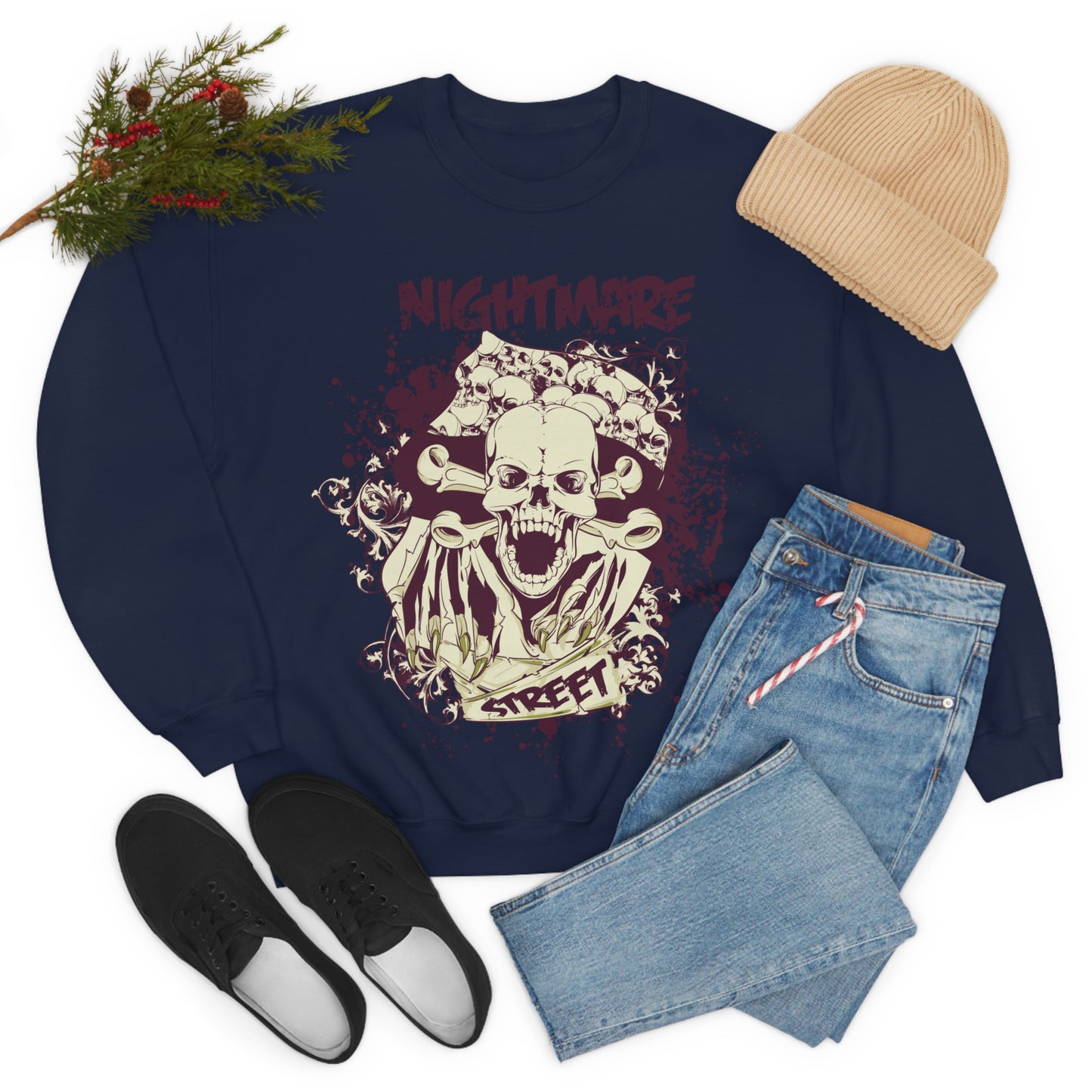 Nightmare Street Crewneck Sweatshirt