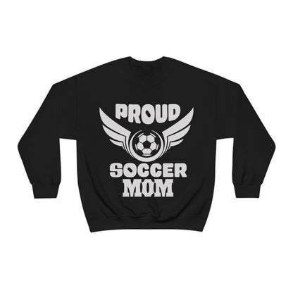 Proud S o c c e r MOM Crewneck Sweatshirt