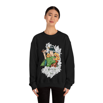 Female Samurai Crewneck Sweatshirt