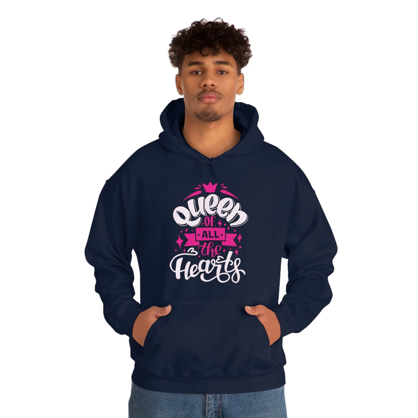 Queen of All The Hearts Hoodie