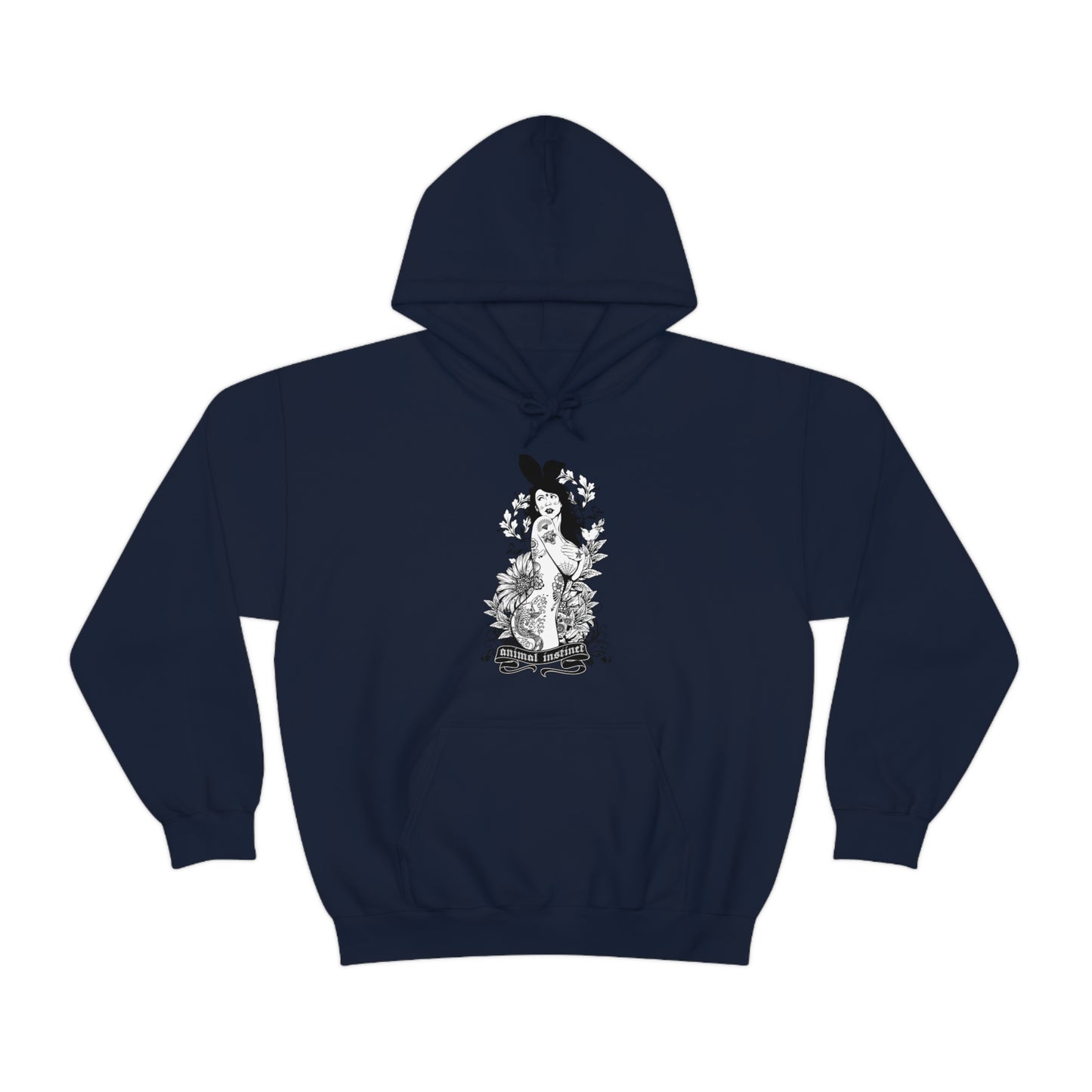 Animal Instinct Tattoo Hoodie