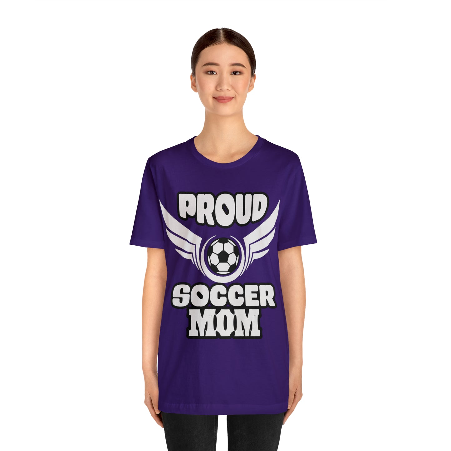 Proud S o c c e r Mom T-Shirt