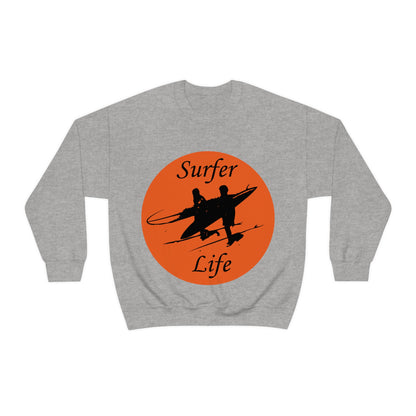 Surfer Life Crewneck Sweatshirt