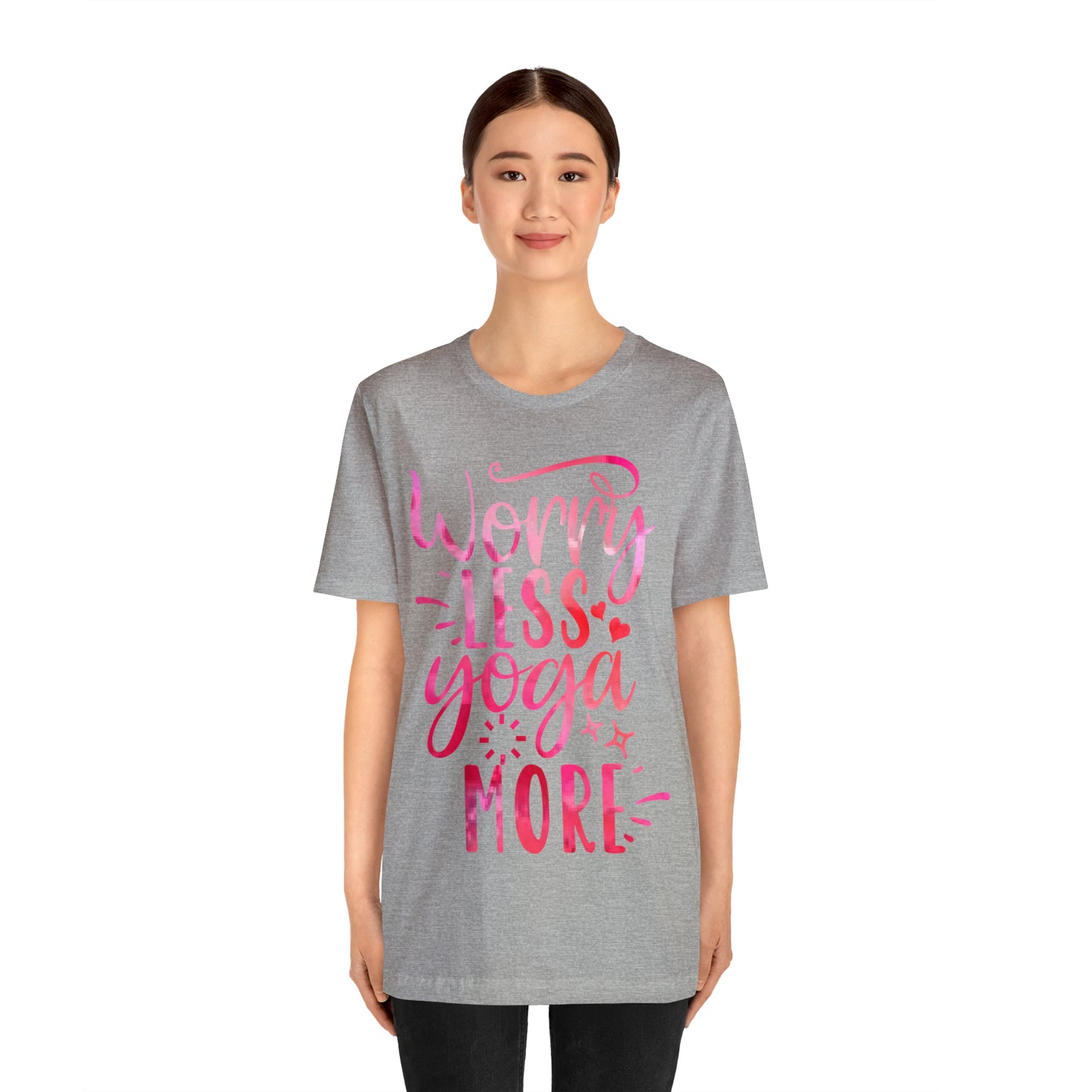 Worry Less Yoga More T-Shirt