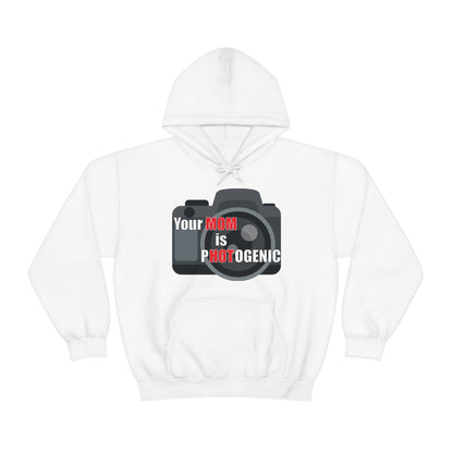 Your Mom is pHOTogenic Camera Hoodie