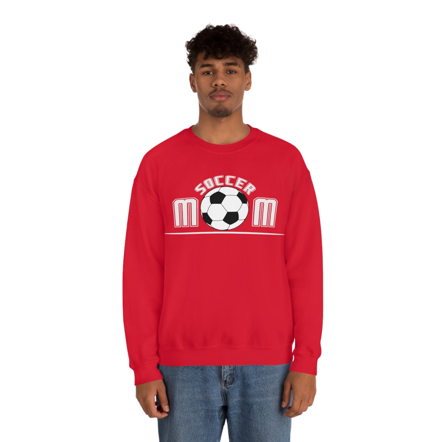 Mom - Soccer Crewneck Sweatshirt