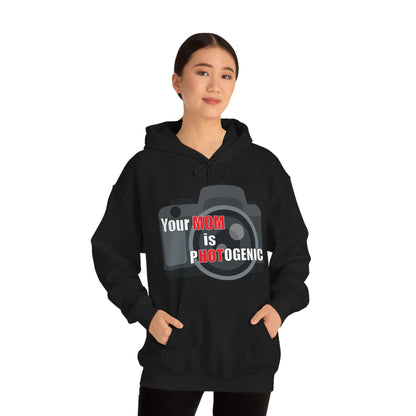 Your Mom is pHOTogenic Camera Hoodie