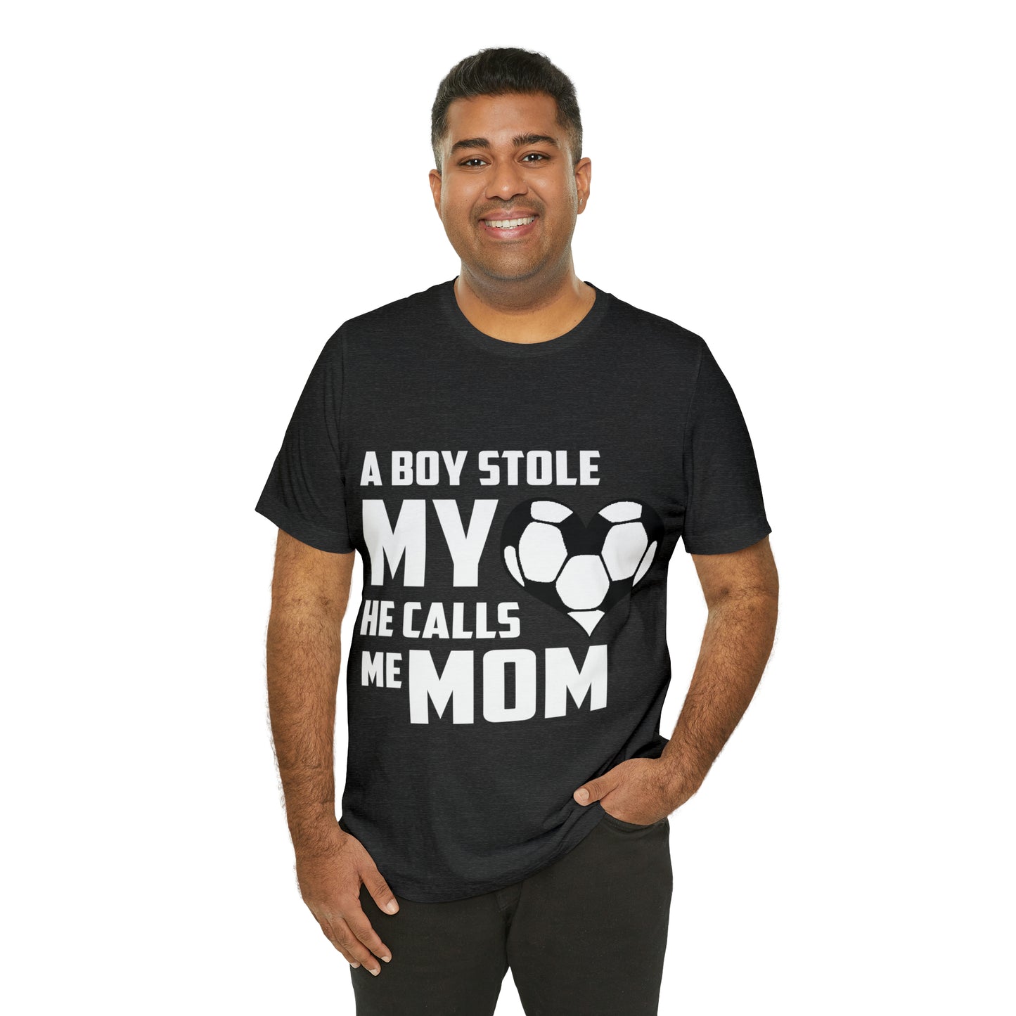 A boy stole my heart he calls me Mom T-Shirt