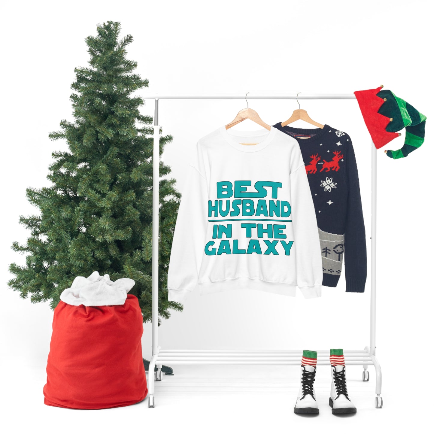 Best Husband in the galaxy Crewneck Sweatshirt