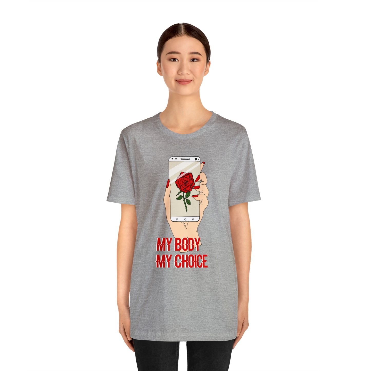 My Body is A Rose its My Choice T-Shirt