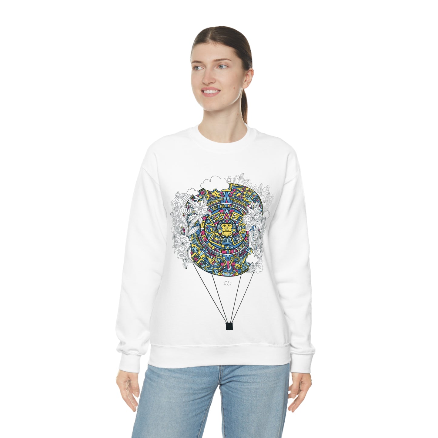 Chinese Air Balloon Crewneck Sweatshirt