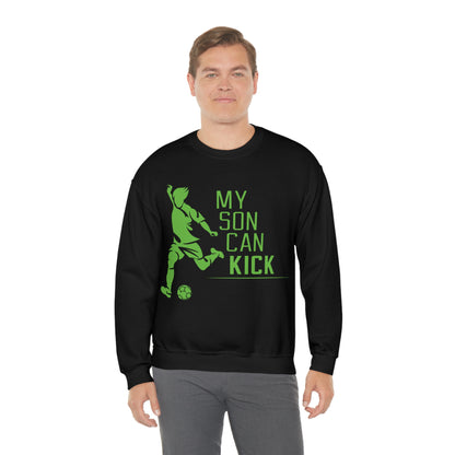 My son kick Crewneck Sweatshirt