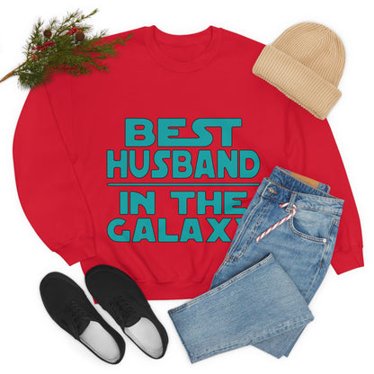 Best Husband in the galaxy Crewneck Sweatshirt