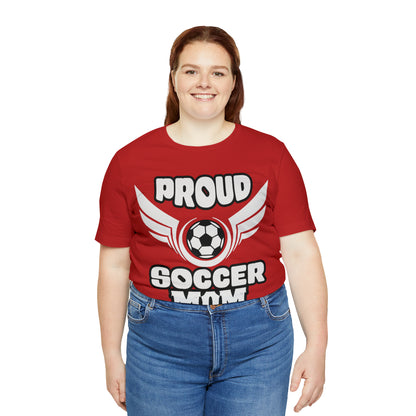 Proud S o c c e r Mom T-Shirt