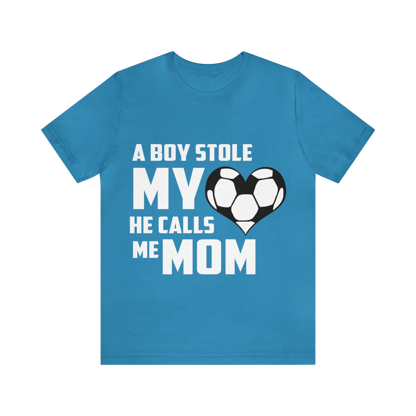 A boy stole my heart he calls me Mom T-Shirt