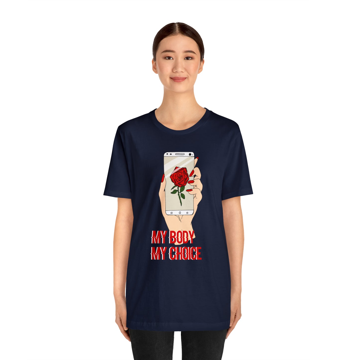 My Body is A Rose its My Choice T-Shirt