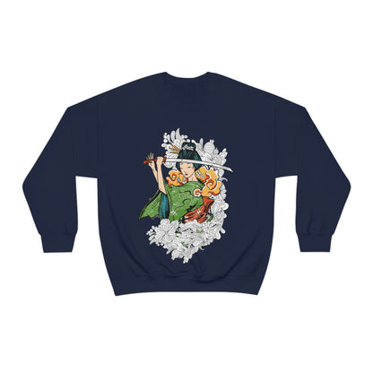 Female Samurai Crewneck Sweatshirt