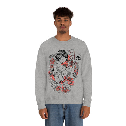 Japanese Goddess Crewneck Sweatshirt