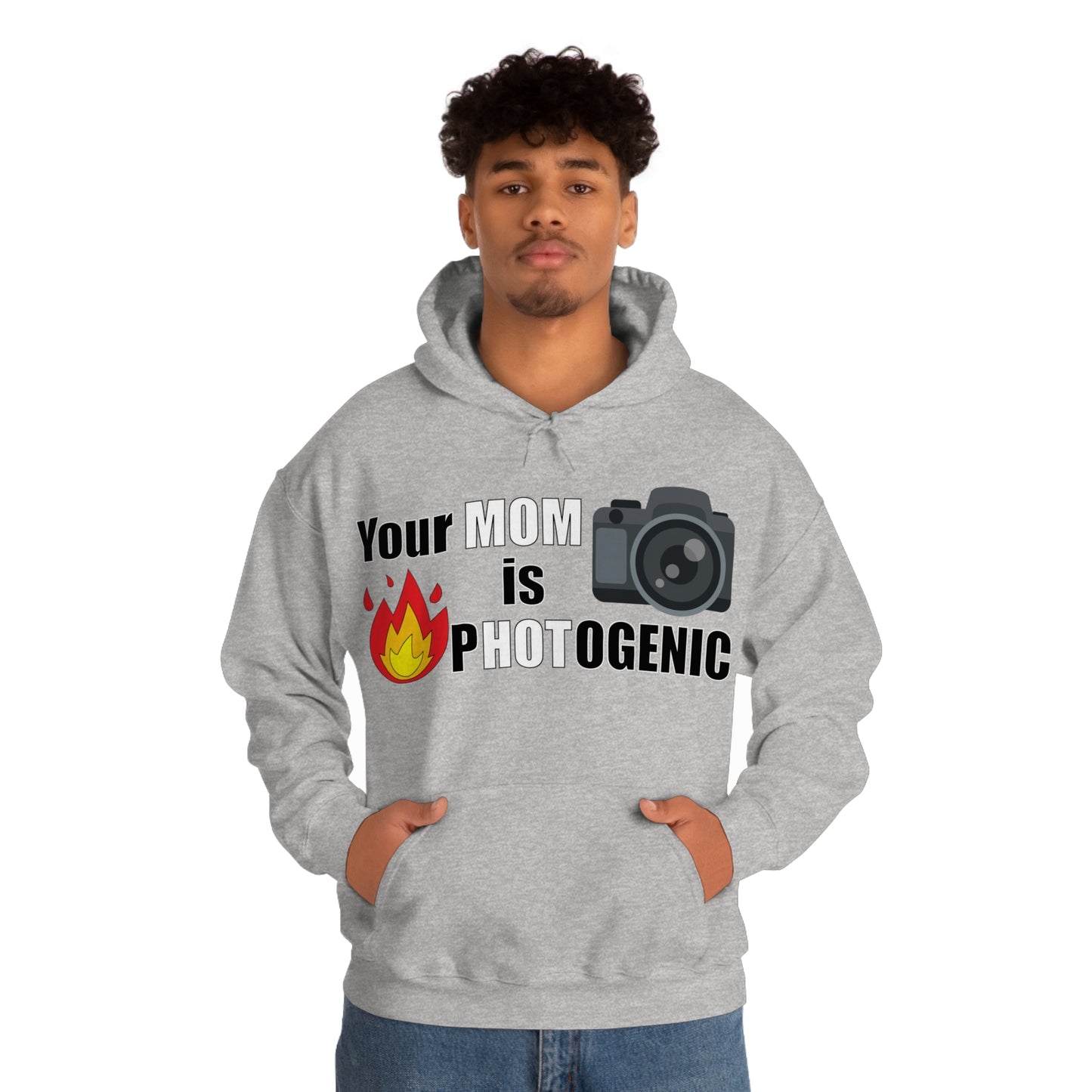 Your Mom is pHOTogenic Hot Hoodie