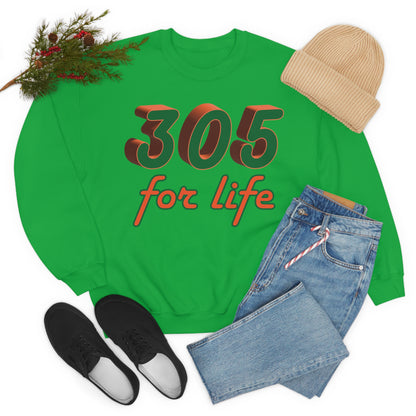 305 for life Crewneck Sweatshirt