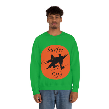 Surfer Life Crewneck Sweatshirt