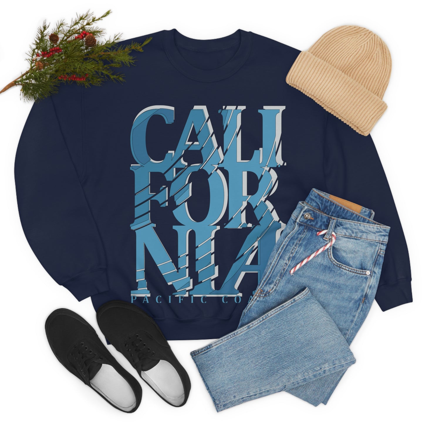 California Pacific Coast Crewneck Sweatshirt