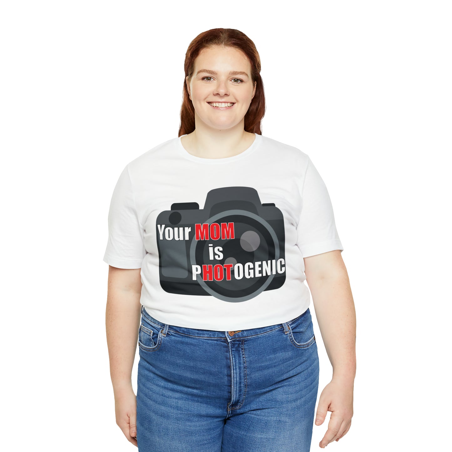 Your Mom is pHOTogenic Camera T-Shirt