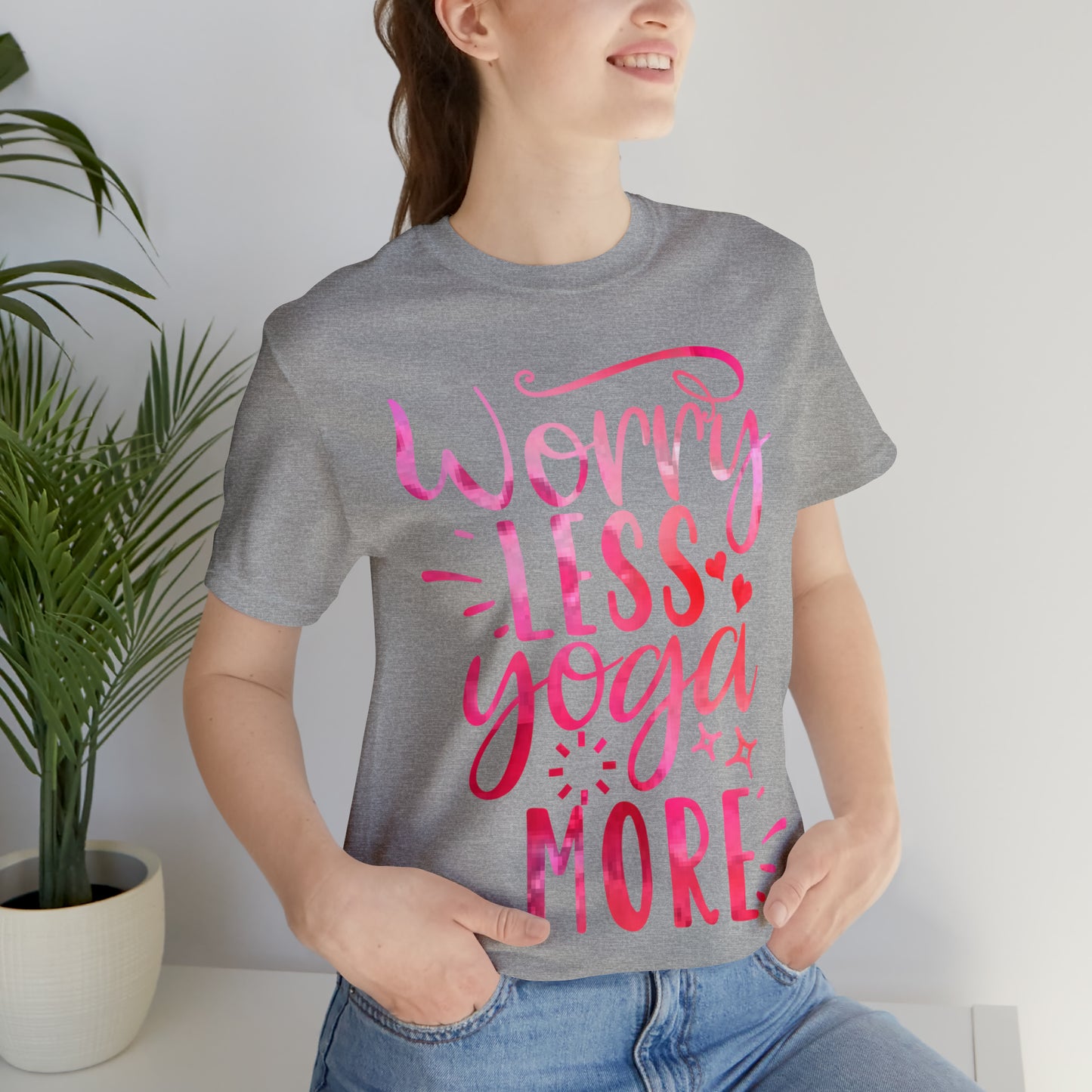 Worry Less Yoga More T-Shirt