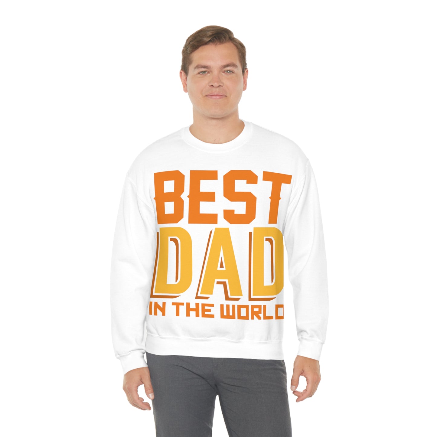 Best Dad in the world Crewneck Sweatshirt