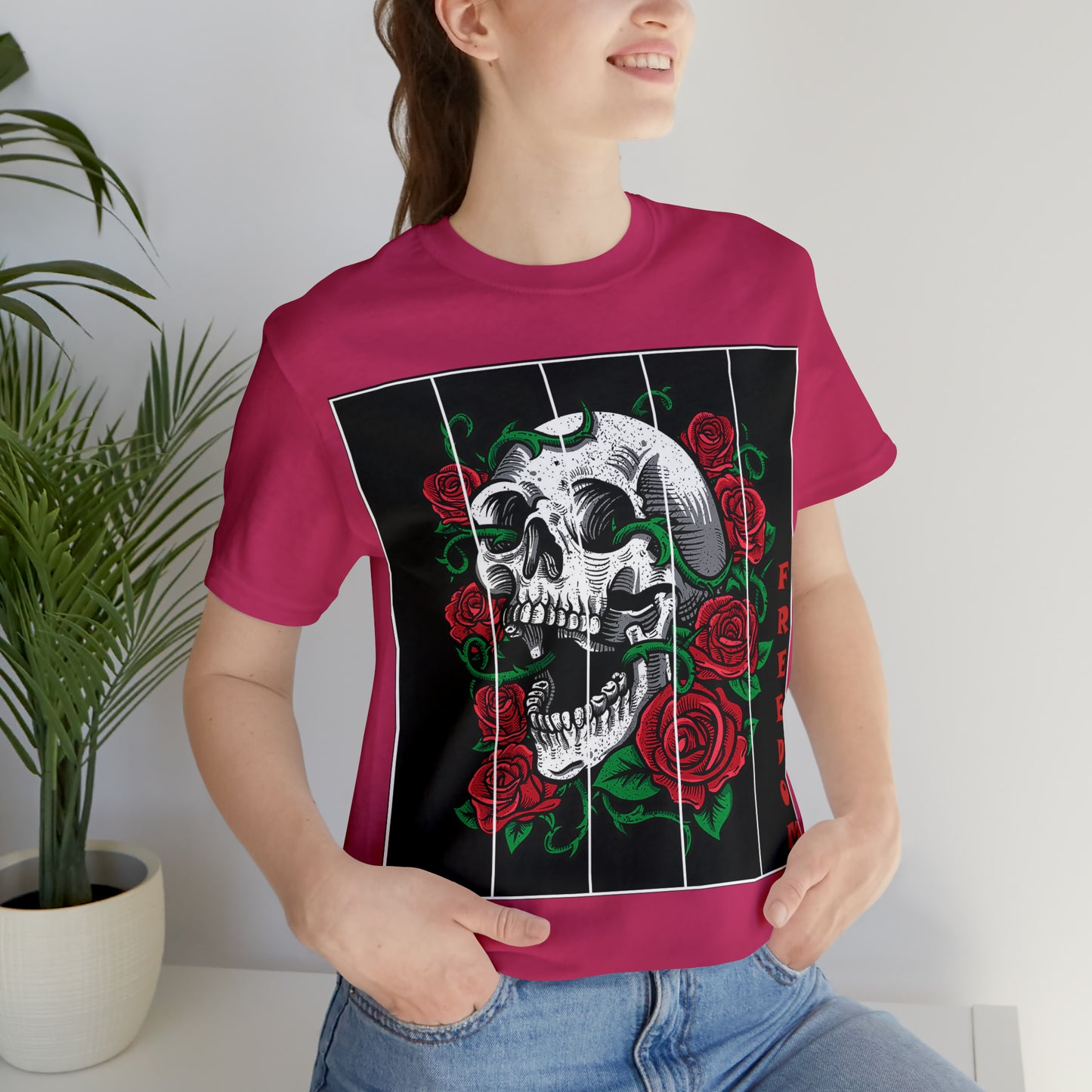 Freedom Death Roses T-Shirt