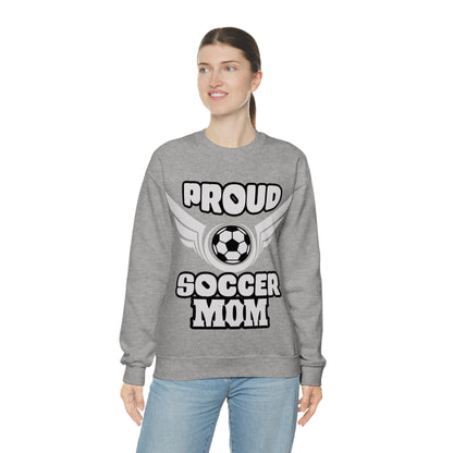 Proud S o c c e r MOM Crewneck Sweatshirt