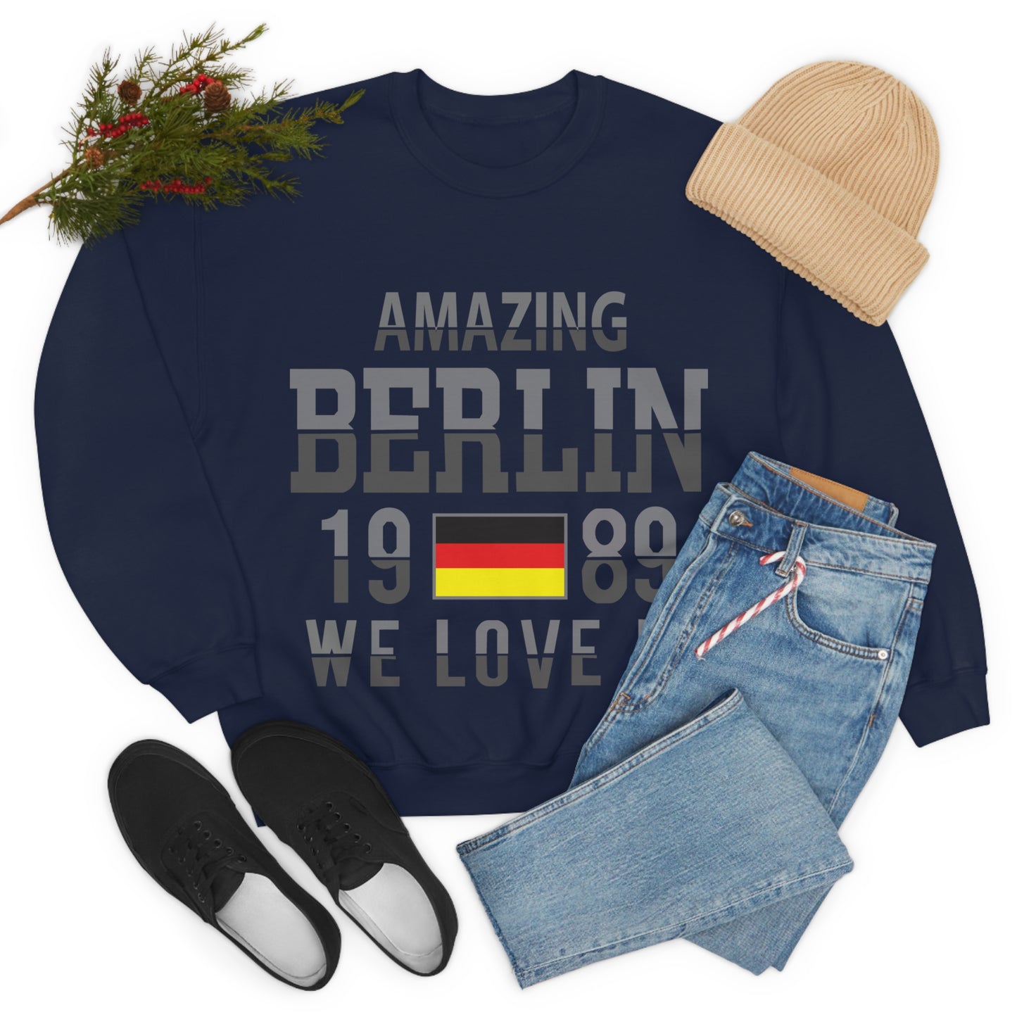 Amazing Berlin Crewneck Sweatshirt