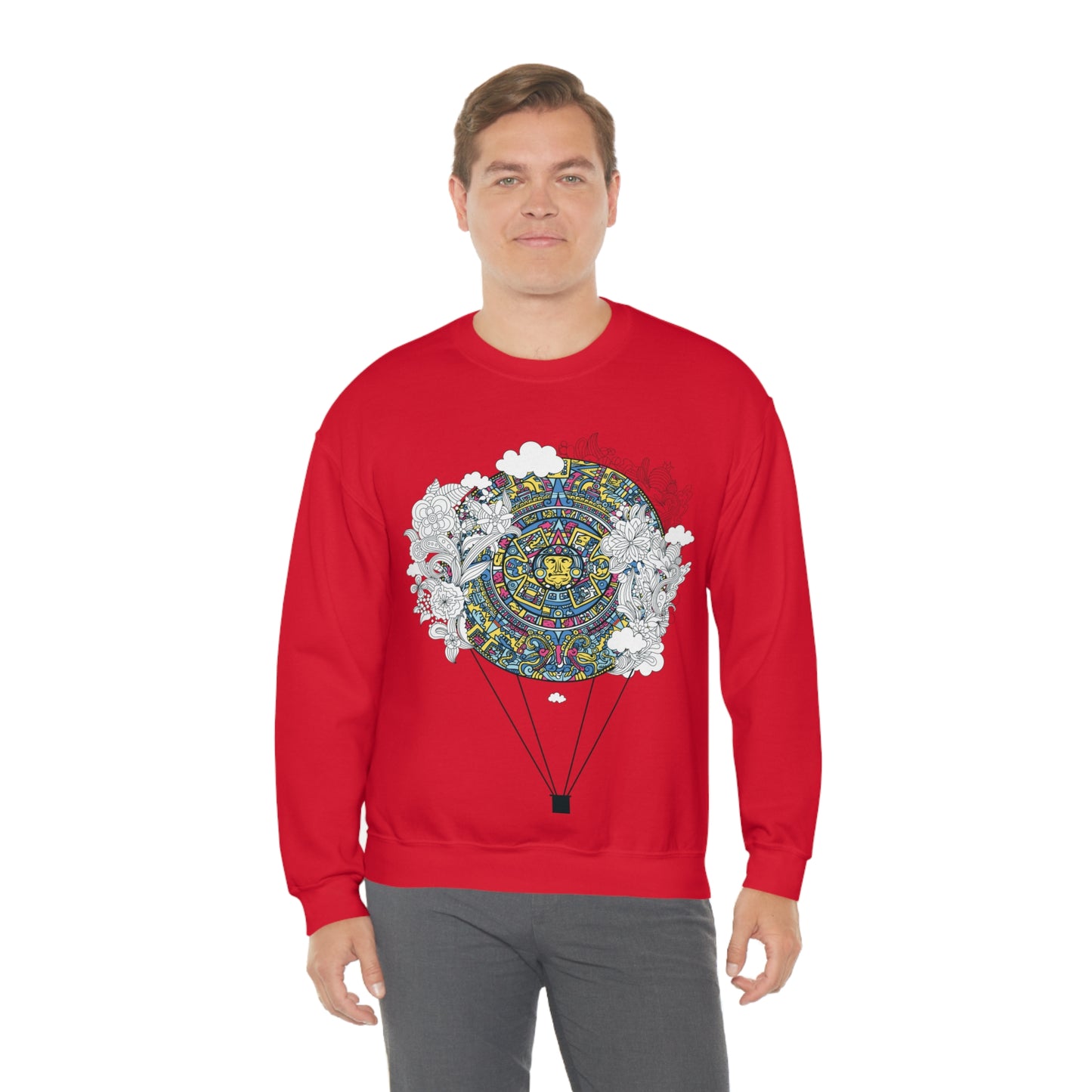 Chinese Air Balloon Crewneck Sweatshirt