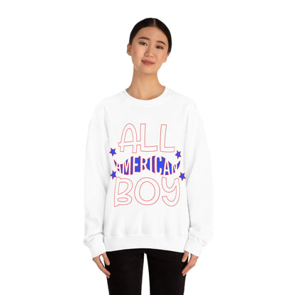 All American boy Crewneck Sweatshirt