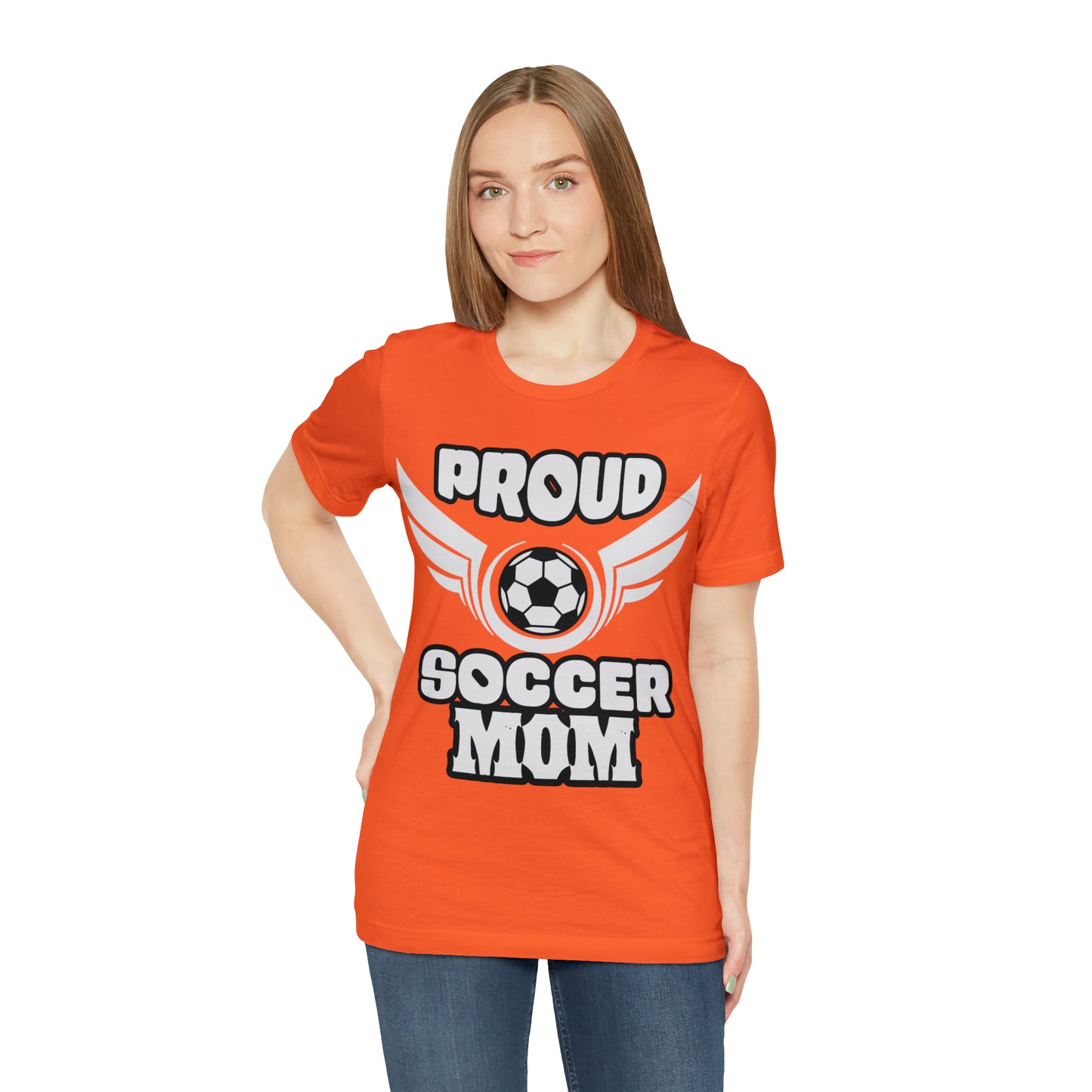 Proud S o c c e r Mom T-Shirt