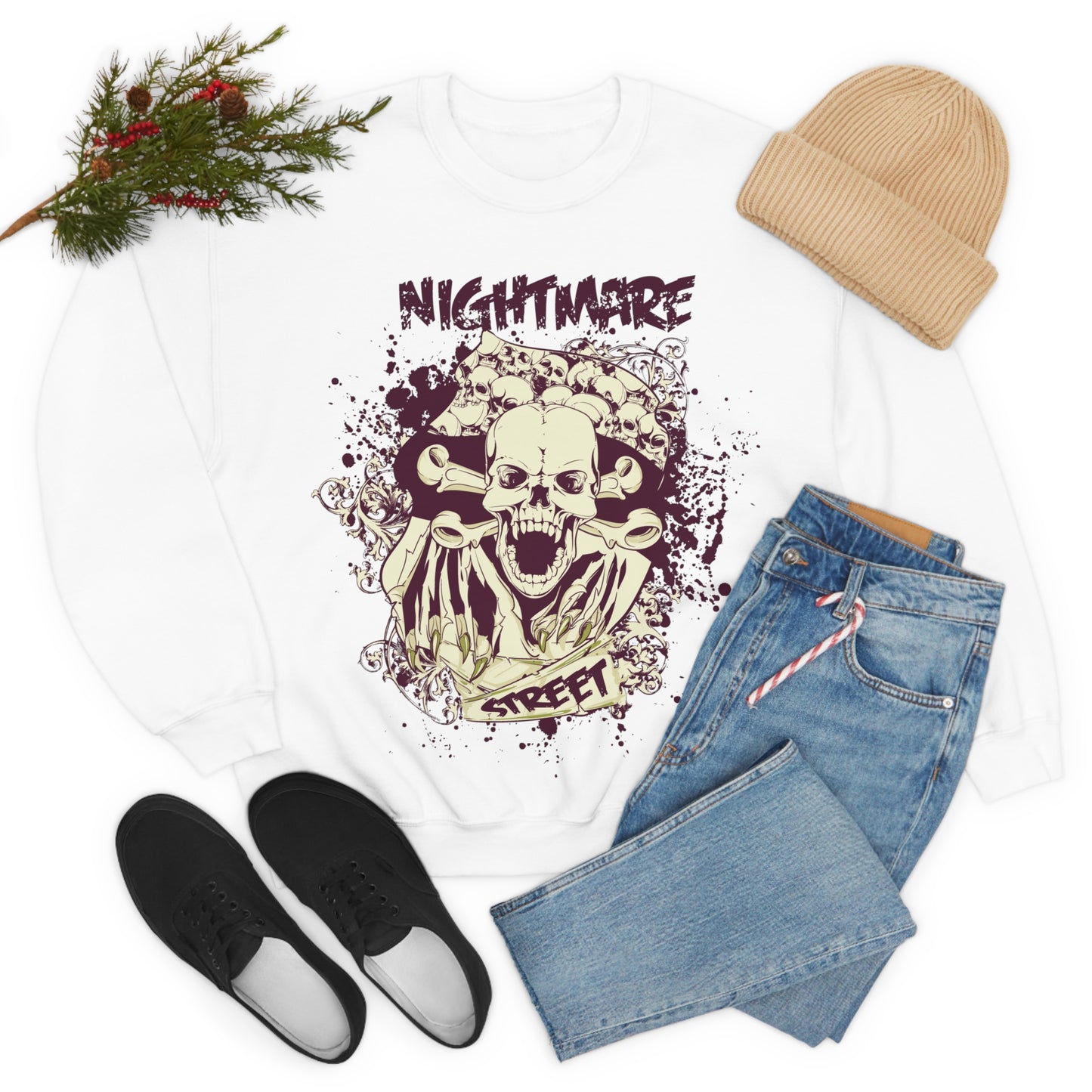 Nightmare Street Crewneck Sweatshirt