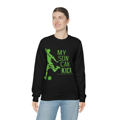 My son kick Crewneck Sweatshirt